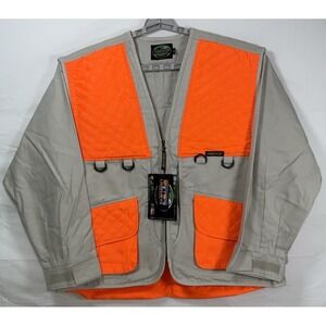 NWT Men's Limbsaver Recoil Protection Long Sleeve Hunting Jacket Tan/Orange XXL